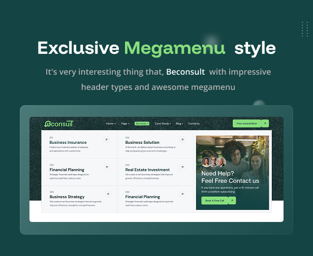 Bconsult – Business Consulting, Finance & Corporate HTML Template